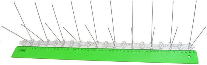 Длина одной секции премиумных шипов составляет 0,5 метра